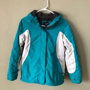 Lands’ End Kids Squall Fleece Lined Waterproof Insulated Jacket